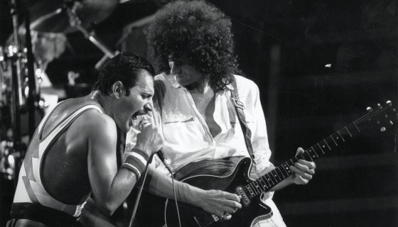 Freddie Mercury e Brian May @gettyimages