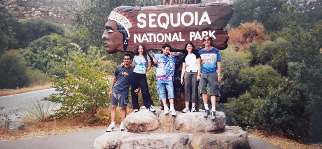 Sequoia National Park sign