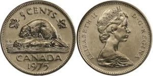 5 centesimi canadesi