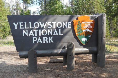 Yellowstone Nationa Park Sign