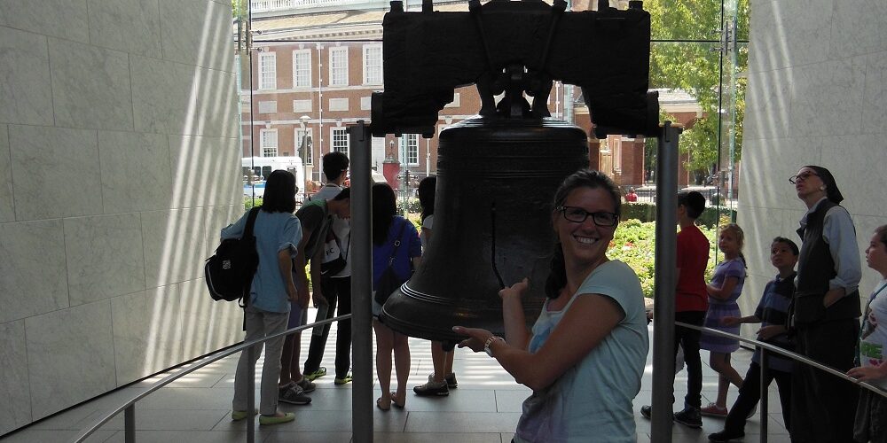 La liberty bell di Philadelphia
